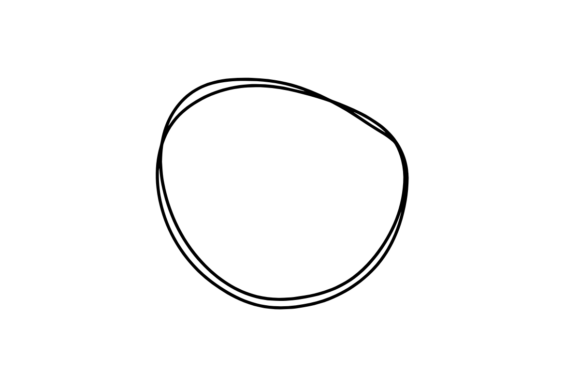 Abstract Shape 12: A Modern Graphic for Crafts and Web Design