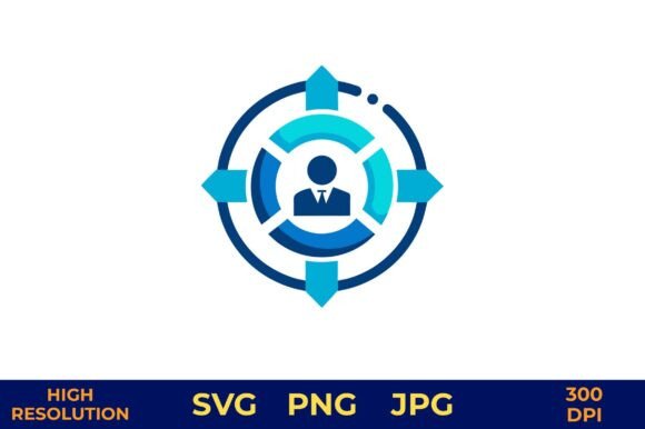 Business Continuity Icon for Local Branding and Packaging