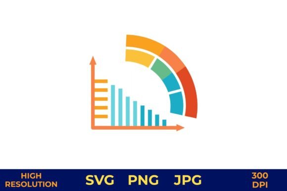 Business Growth Chart with Upward Trend - A Versatile Graphic Asset