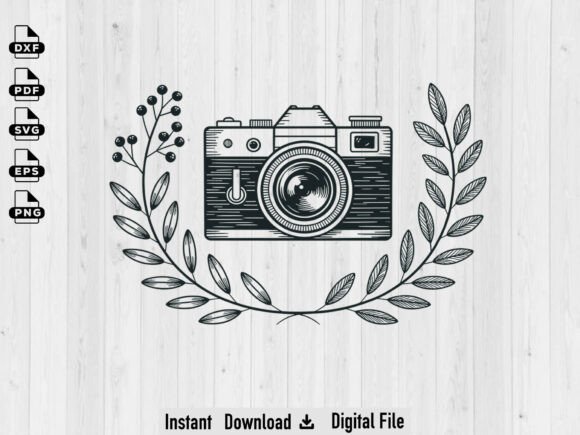 Camera SVG for Graphic Designers