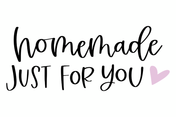 Homemade Just for You Graphics for Crafts